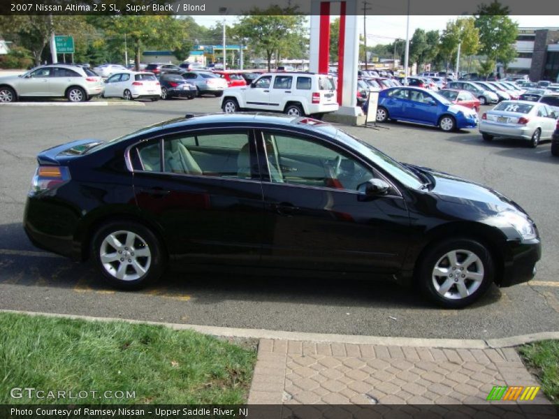 Super Black / Blond 2007 Nissan Altima 2.5 SL