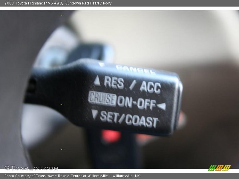 Sundown Red Pearl / Ivory 2003 Toyota Highlander V6 4WD