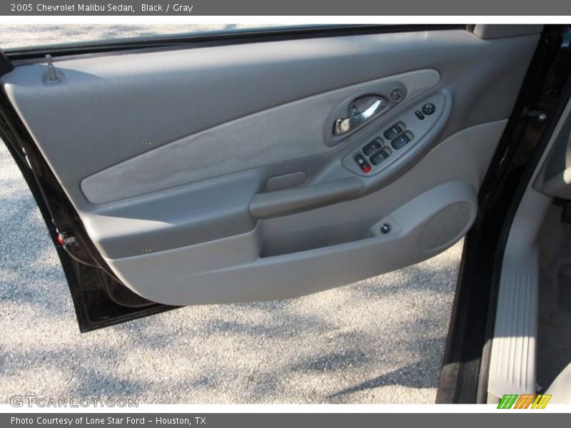 Black / Gray 2005 Chevrolet Malibu Sedan