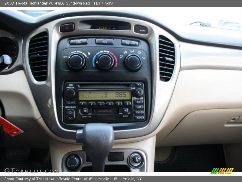 Sundown Red Pearl / Ivory 2003 Toyota Highlander V6 4WD