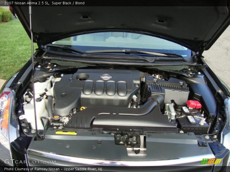 Super Black / Blond 2007 Nissan Altima 2.5 SL