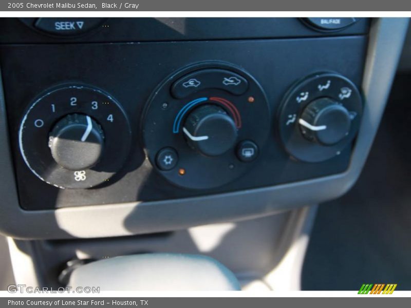 Black / Gray 2005 Chevrolet Malibu Sedan