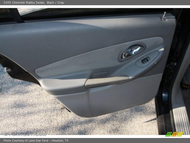 Black / Gray 2005 Chevrolet Malibu Sedan