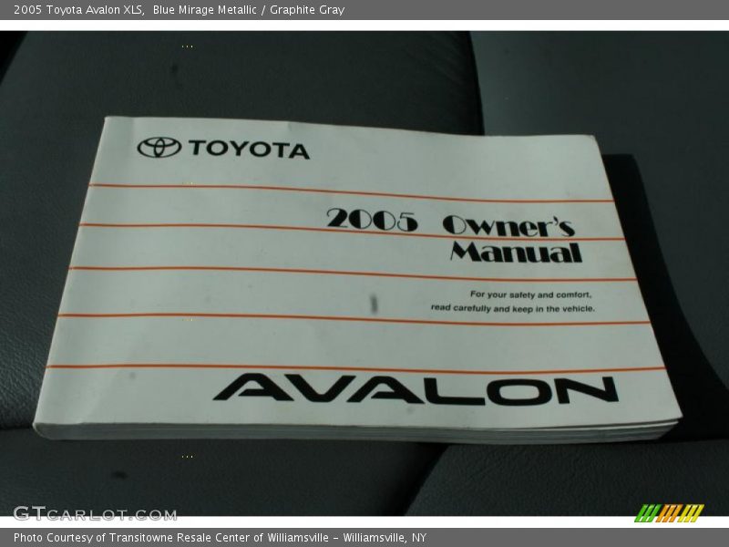 Blue Mirage Metallic / Graphite Gray 2005 Toyota Avalon XLS