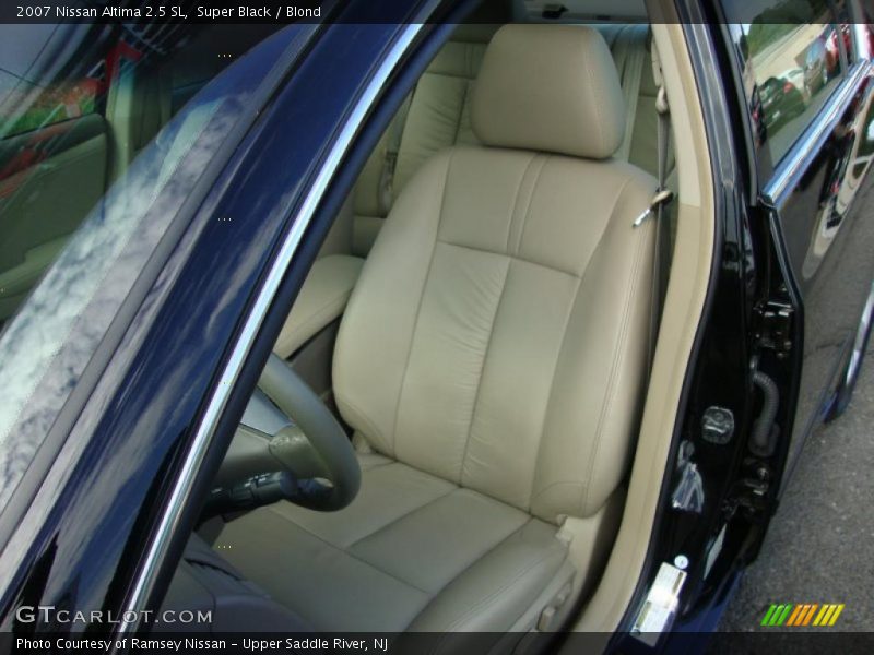 Super Black / Blond 2007 Nissan Altima 2.5 SL