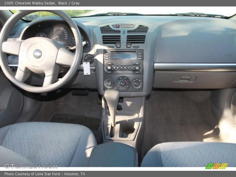 Black / Gray 2005 Chevrolet Malibu Sedan