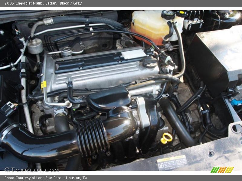 Black / Gray 2005 Chevrolet Malibu Sedan