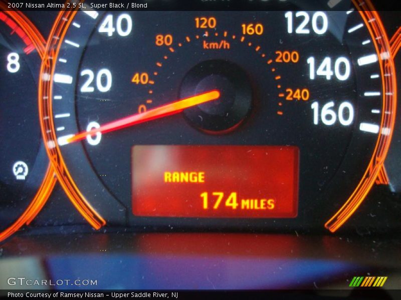 Super Black / Blond 2007 Nissan Altima 2.5 SL