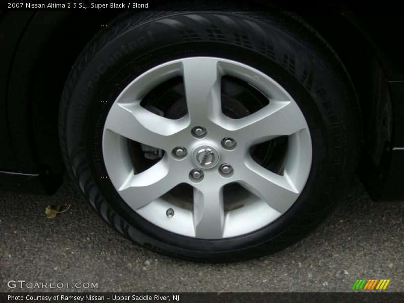 Super Black / Blond 2007 Nissan Altima 2.5 SL