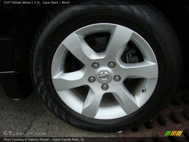 Super Black / Blond 2007 Nissan Altima 2.5 SL