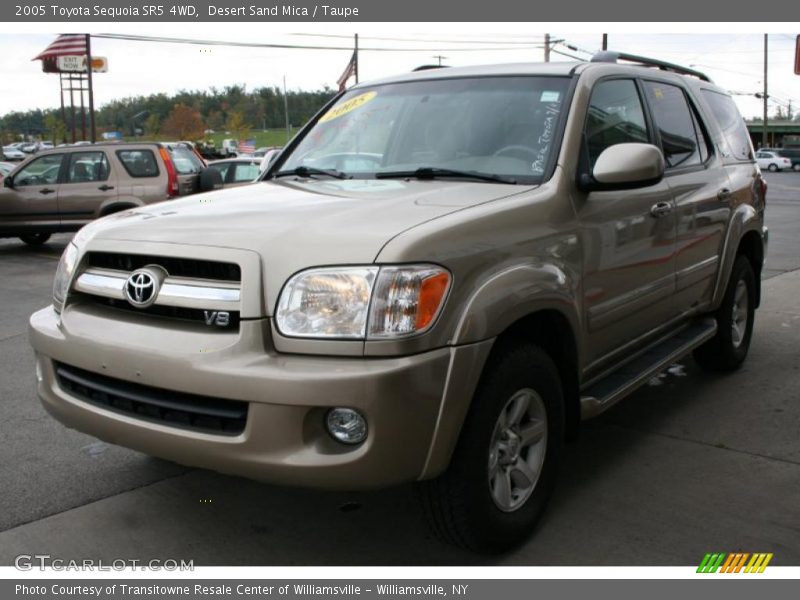 Desert Sand Mica / Taupe 2005 Toyota Sequoia SR5 4WD