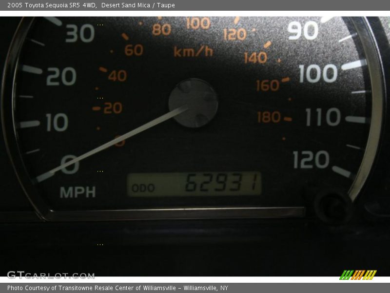 Desert Sand Mica / Taupe 2005 Toyota Sequoia SR5 4WD