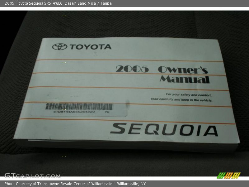 Desert Sand Mica / Taupe 2005 Toyota Sequoia SR5 4WD