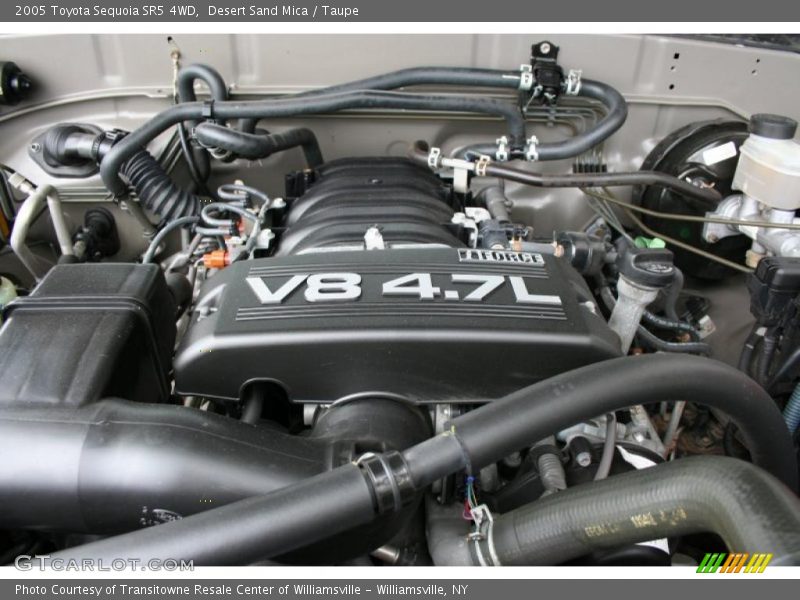 Desert Sand Mica / Taupe 2005 Toyota Sequoia SR5 4WD