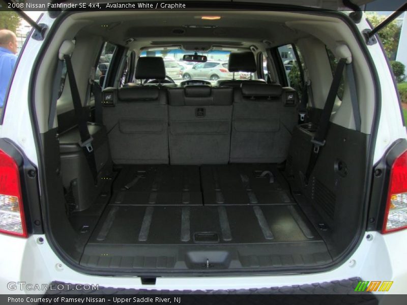 Avalanche White / Graphite 2008 Nissan Pathfinder SE 4x4
