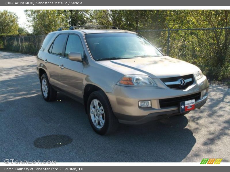 Sandstone Metallic / Saddle 2004 Acura MDX