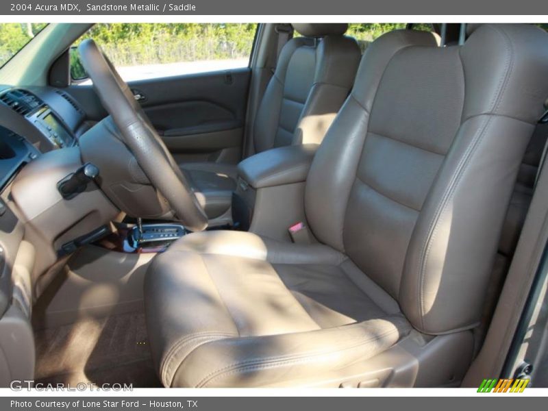 Sandstone Metallic / Saddle 2004 Acura MDX