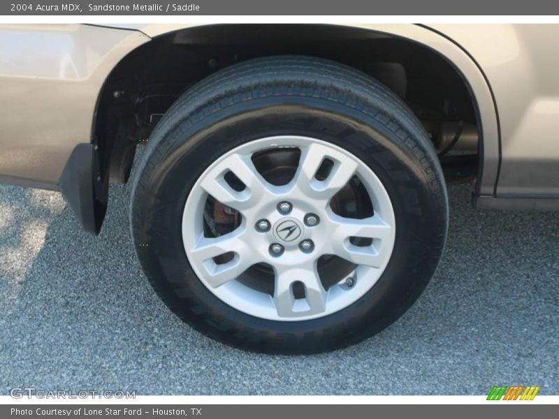 Sandstone Metallic / Saddle 2004 Acura MDX