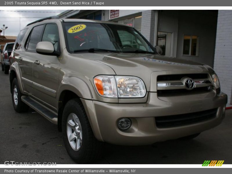 Desert Sand Mica / Taupe 2005 Toyota Sequoia SR5 4WD