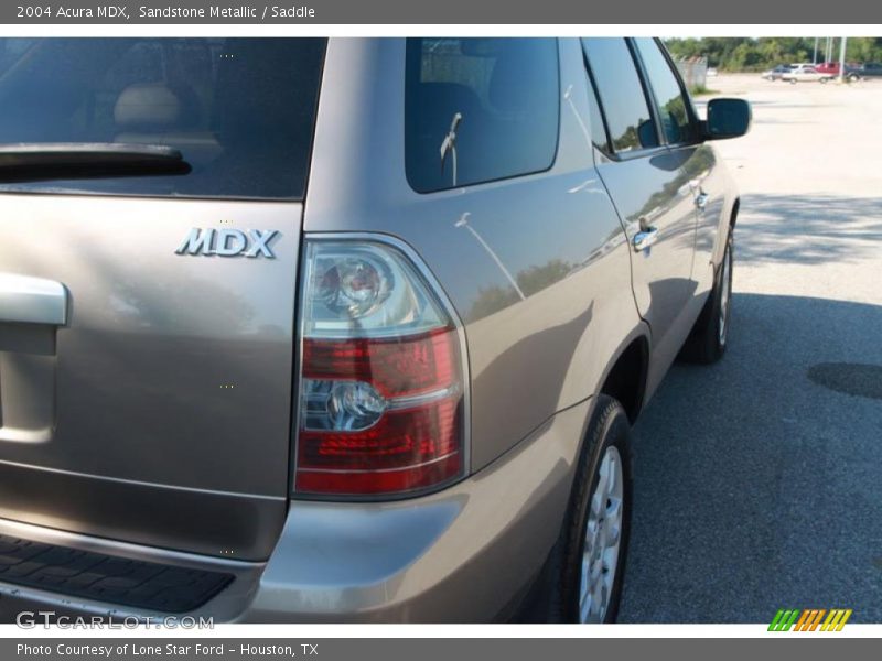 Sandstone Metallic / Saddle 2004 Acura MDX