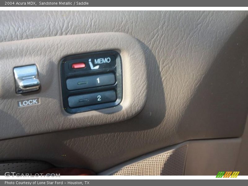 Sandstone Metallic / Saddle 2004 Acura MDX