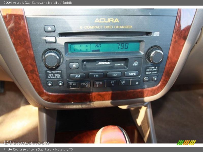 Sandstone Metallic / Saddle 2004 Acura MDX