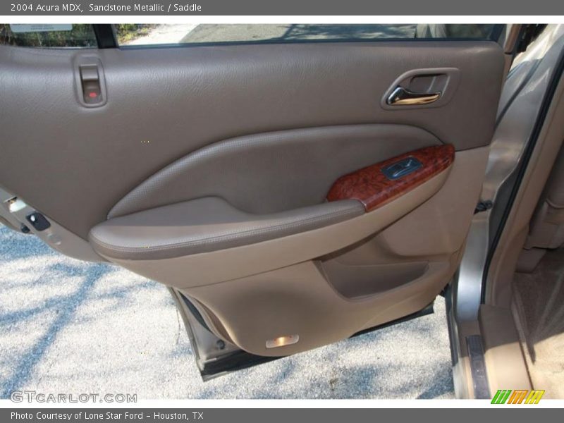 Sandstone Metallic / Saddle 2004 Acura MDX