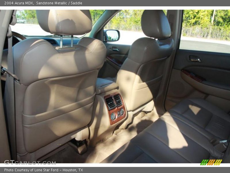 Sandstone Metallic / Saddle 2004 Acura MDX