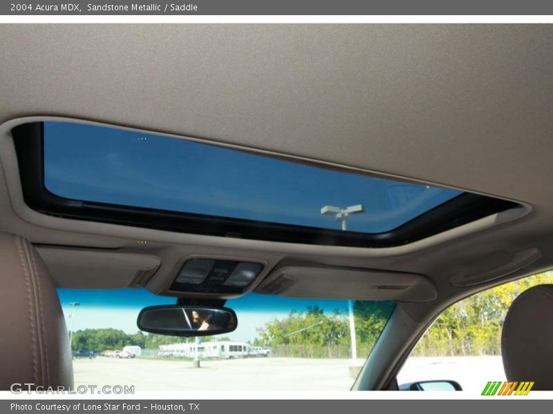 Sandstone Metallic / Saddle 2004 Acura MDX