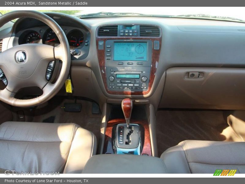 Sandstone Metallic / Saddle 2004 Acura MDX