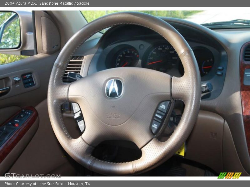 Sandstone Metallic / Saddle 2004 Acura MDX