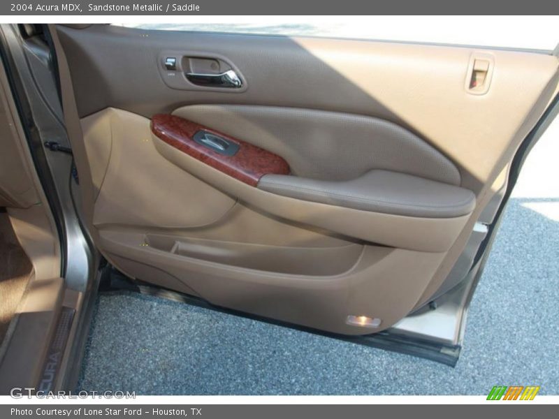 Sandstone Metallic / Saddle 2004 Acura MDX