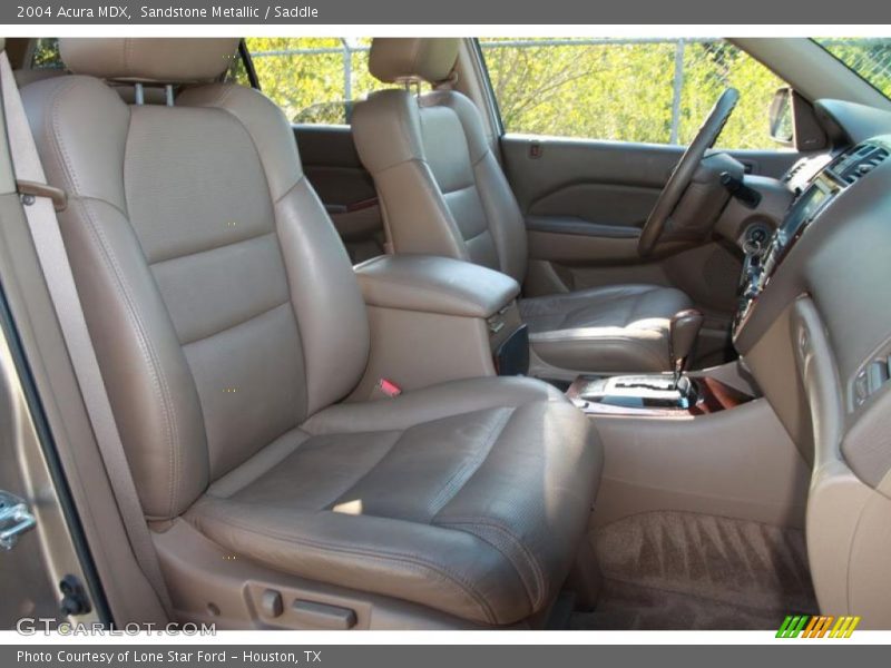Sandstone Metallic / Saddle 2004 Acura MDX
