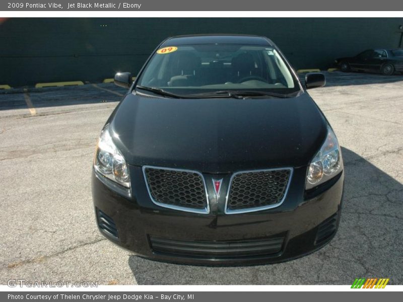 Jet Black Metallic / Ebony 2009 Pontiac Vibe
