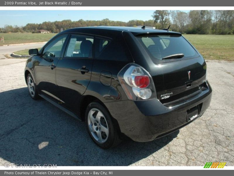 Jet Black Metallic / Ebony 2009 Pontiac Vibe