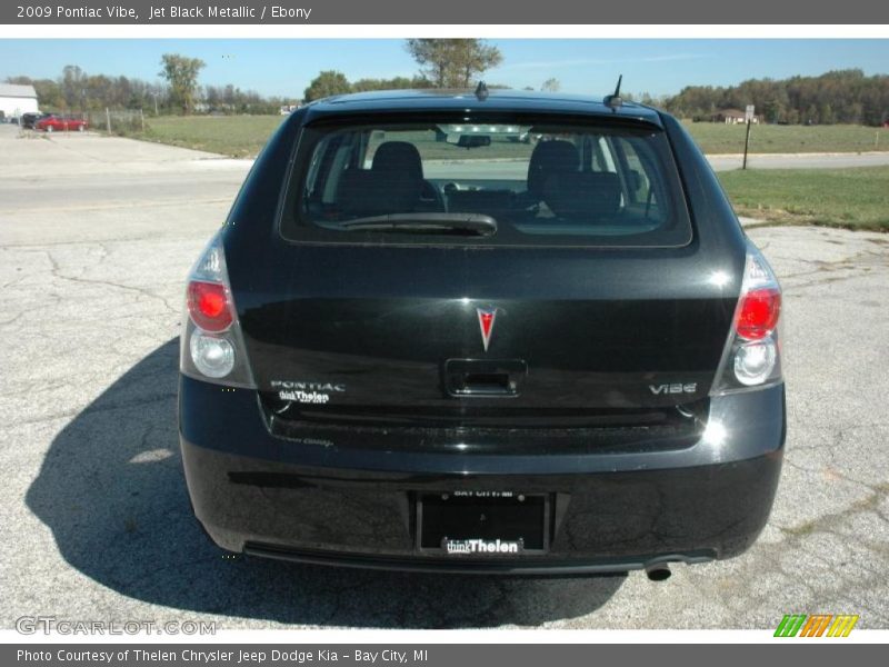 Jet Black Metallic / Ebony 2009 Pontiac Vibe