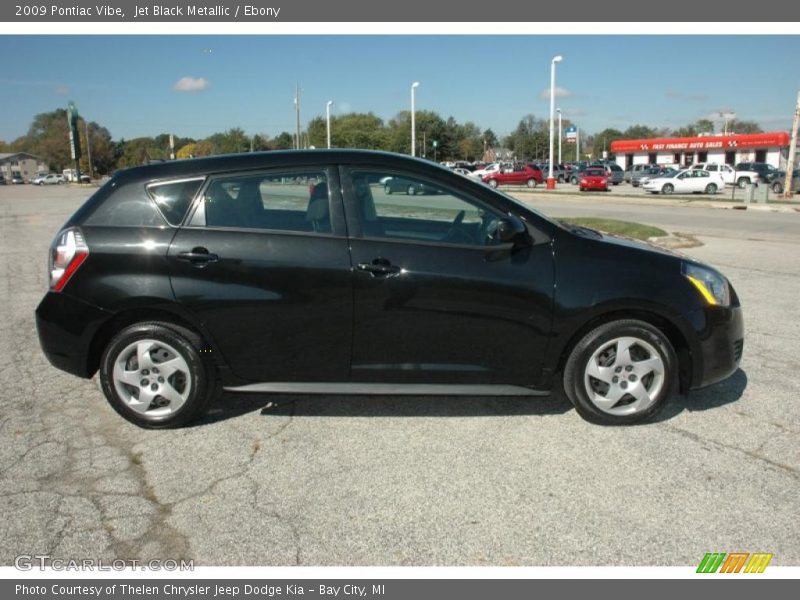 Jet Black Metallic / Ebony 2009 Pontiac Vibe