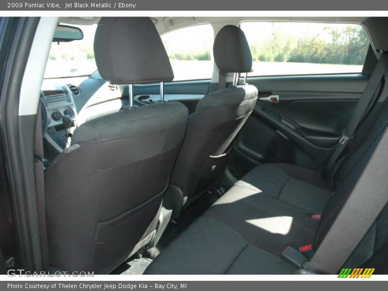 Jet Black Metallic / Ebony 2009 Pontiac Vibe