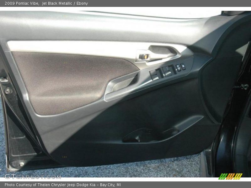 Jet Black Metallic / Ebony 2009 Pontiac Vibe