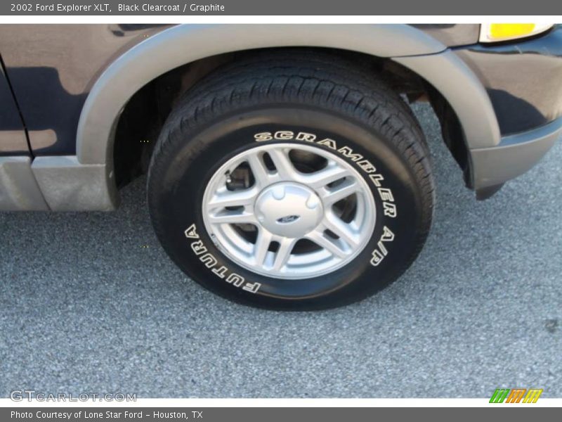 Black Clearcoat / Graphite 2002 Ford Explorer XLT