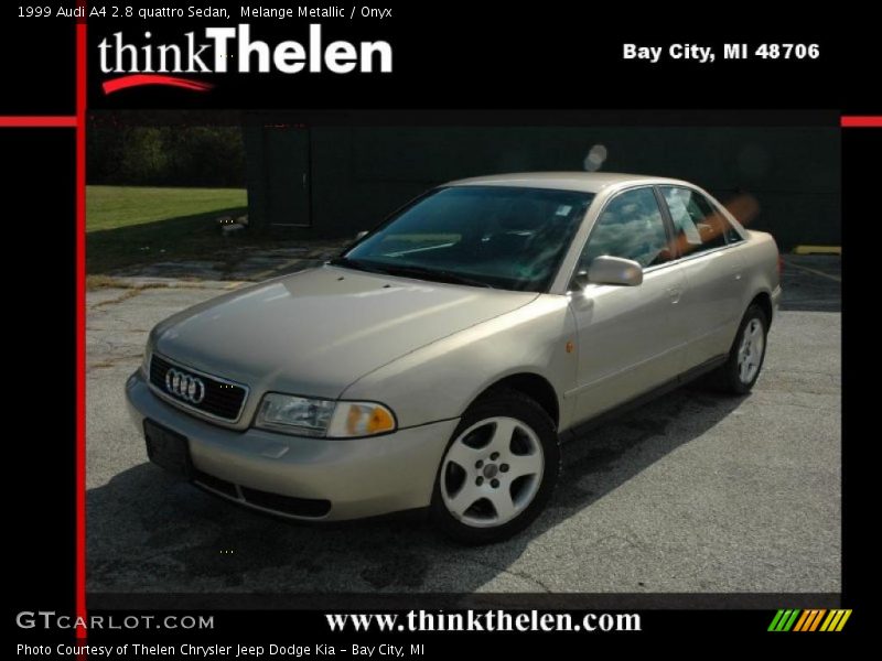 Melange Metallic / Onyx 1999 Audi A4 2.8 quattro Sedan
