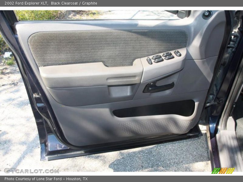 Black Clearcoat / Graphite 2002 Ford Explorer XLT