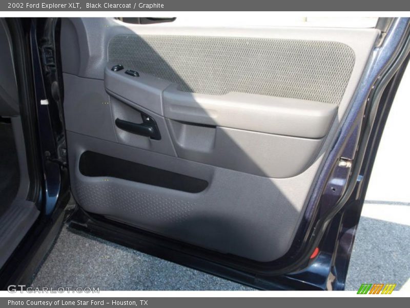 Black Clearcoat / Graphite 2002 Ford Explorer XLT