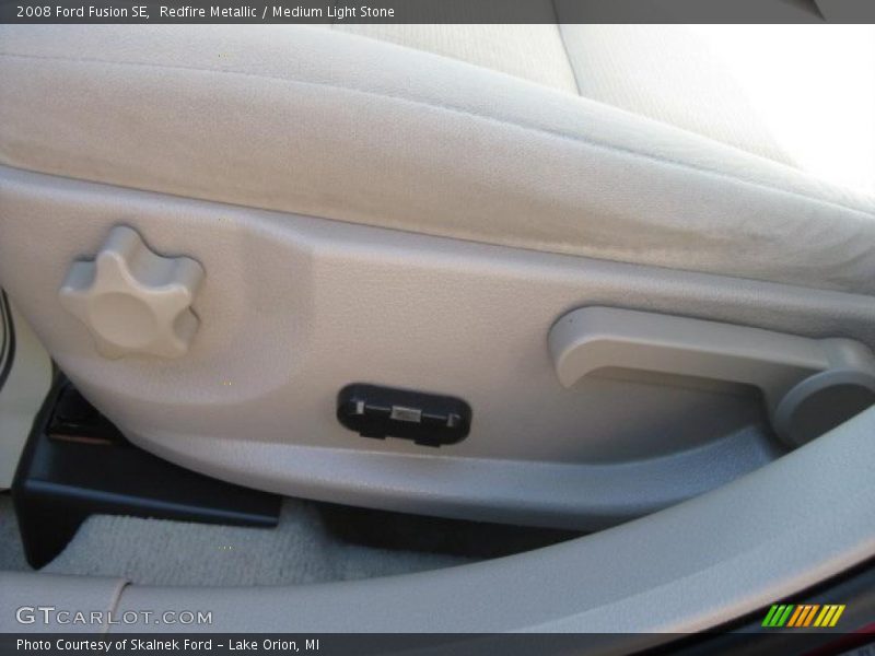 Redfire Metallic / Medium Light Stone 2008 Ford Fusion SE