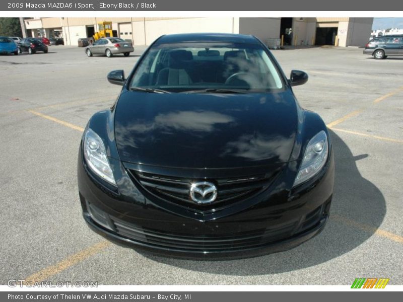 Ebony Black / Black 2009 Mazda MAZDA6 i Sport