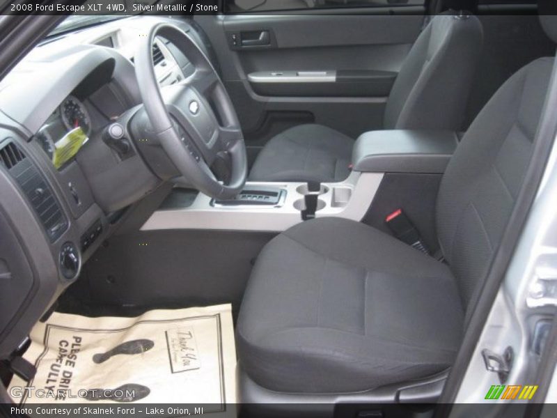Silver Metallic / Stone 2008 Ford Escape XLT 4WD