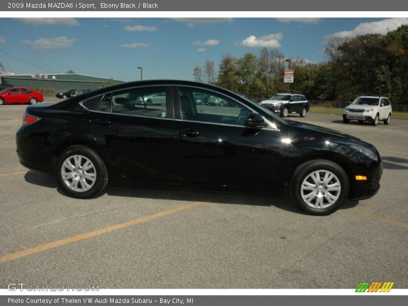 Ebony Black / Black 2009 Mazda MAZDA6 i Sport