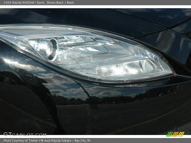 Ebony Black / Black 2009 Mazda MAZDA6 i Sport
