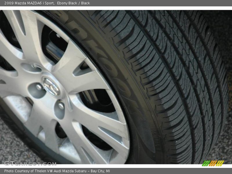 Ebony Black / Black 2009 Mazda MAZDA6 i Sport