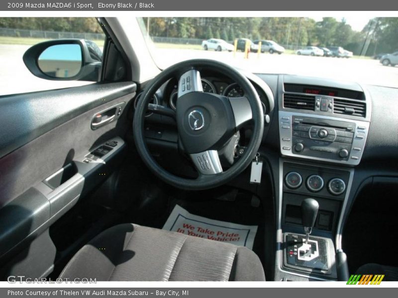 Ebony Black / Black 2009 Mazda MAZDA6 i Sport